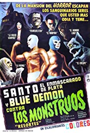Watch Full Movie :Santo and Blue Demon Against the Monsters (1970)