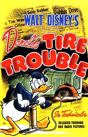 Watch Full Movie :Donalds Tire Trouble (1943)