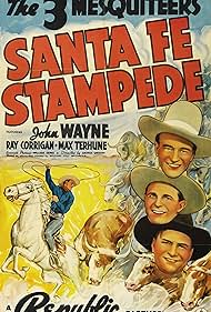 Watch Full Movie :Santa Fe Stampede (1938)