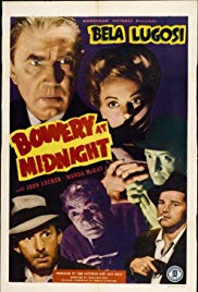 Watch Full Movie :Bowery at Midnight (1942)