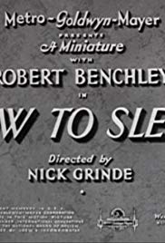 Watch Full Movie :How to Sleep (1935)
